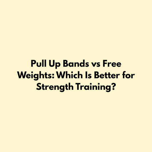 Pull Up Bands vs Free Weights: Which Is Better for Strength Training? Jointhera Essentials