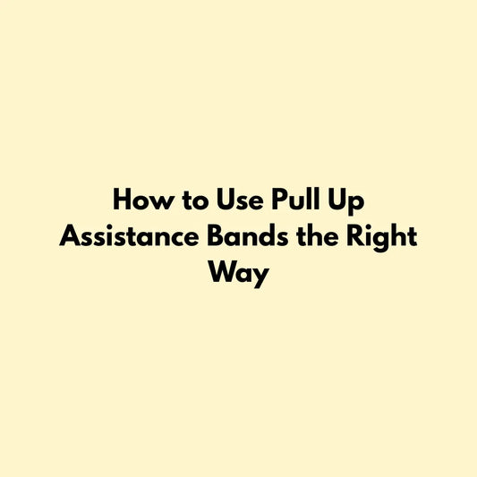 How to Use Pull Up Assistance Bands the Right Way Jointhera Essentials