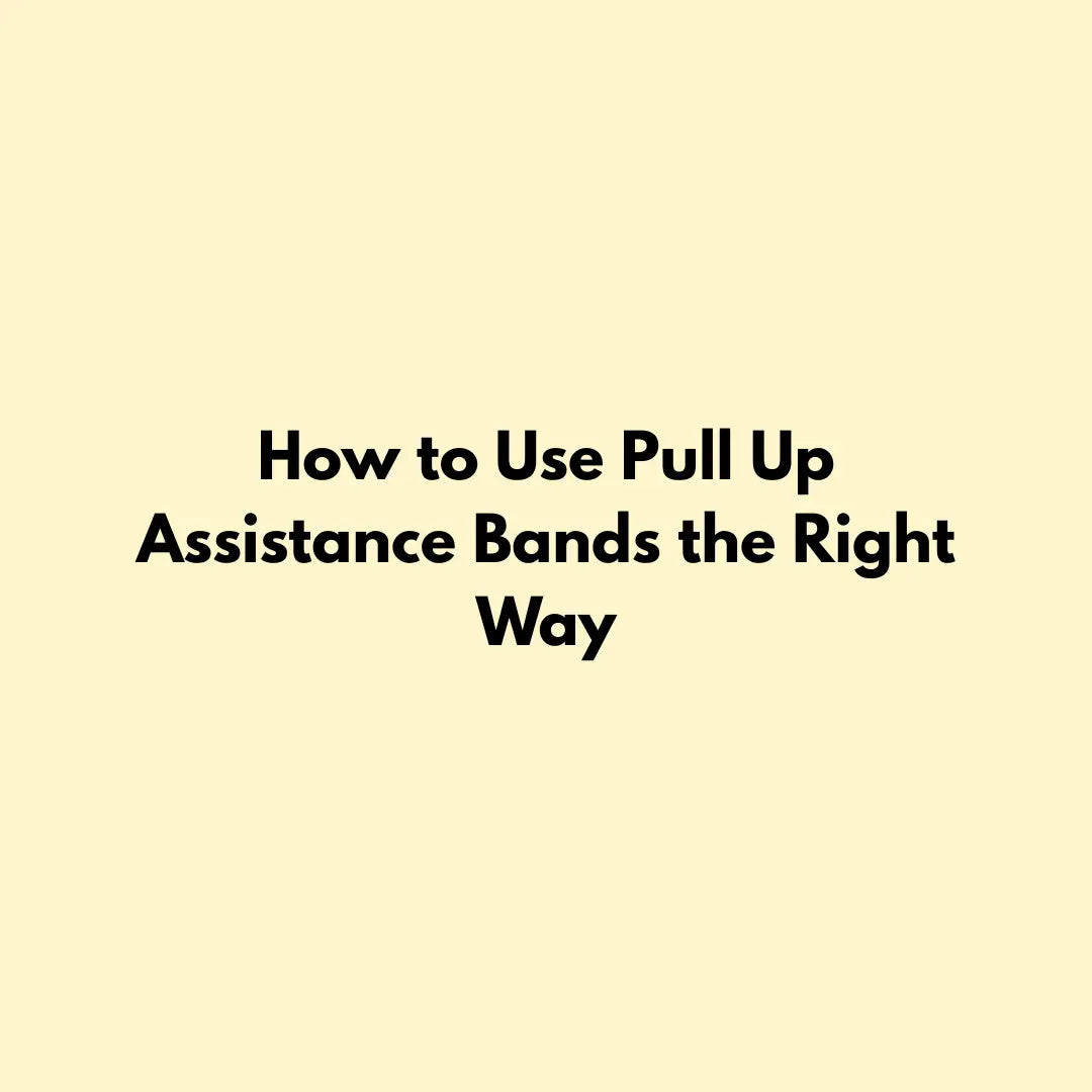 How to Use Pull Up Assistance Bands the Right Way Jointhera Essentials