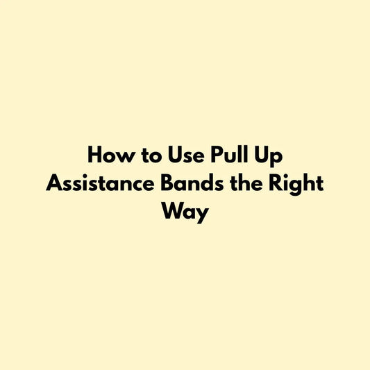 How to Use Pull Up Assistance Bands the Right Way Jointhera Essentials