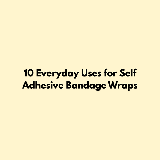 10 Everyday Uses for Self Adhesive Bandage Wraps Jointhera Essentials
