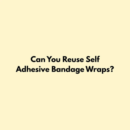 Can You Reuse Self Adhesive Bandage Wraps? Jointhera Essentials
