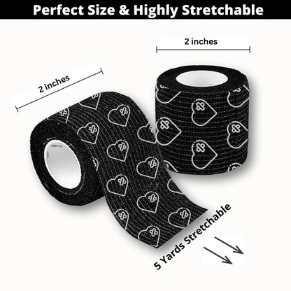 JOINTHERA Premium Latex Free Self Adhesive Bandage Wrap - Size