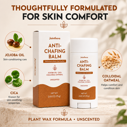 Anti-Chafing Balm – Skin Protection Against Friction & Irritation for Running, Workouts & Daily Movement Jointhera Essentials