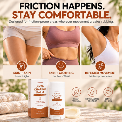 Anti-Chafing Balm – Skin Protection Against Friction & Irritation for Running, Workouts & Daily Movement Jointhera Essentials