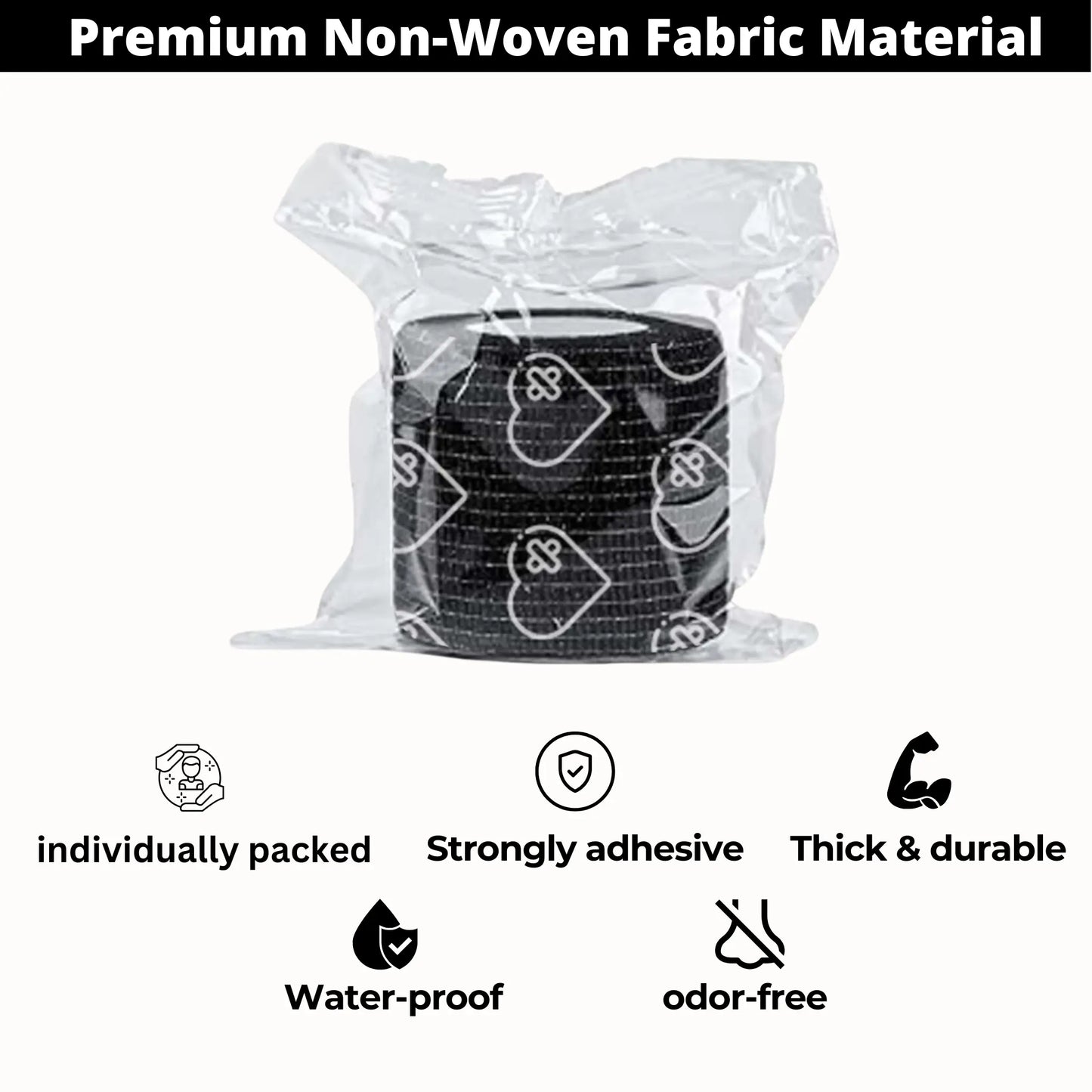 JOINTHERA Premium Latex Free Self Adhesive Bandage Wrap - Attributes