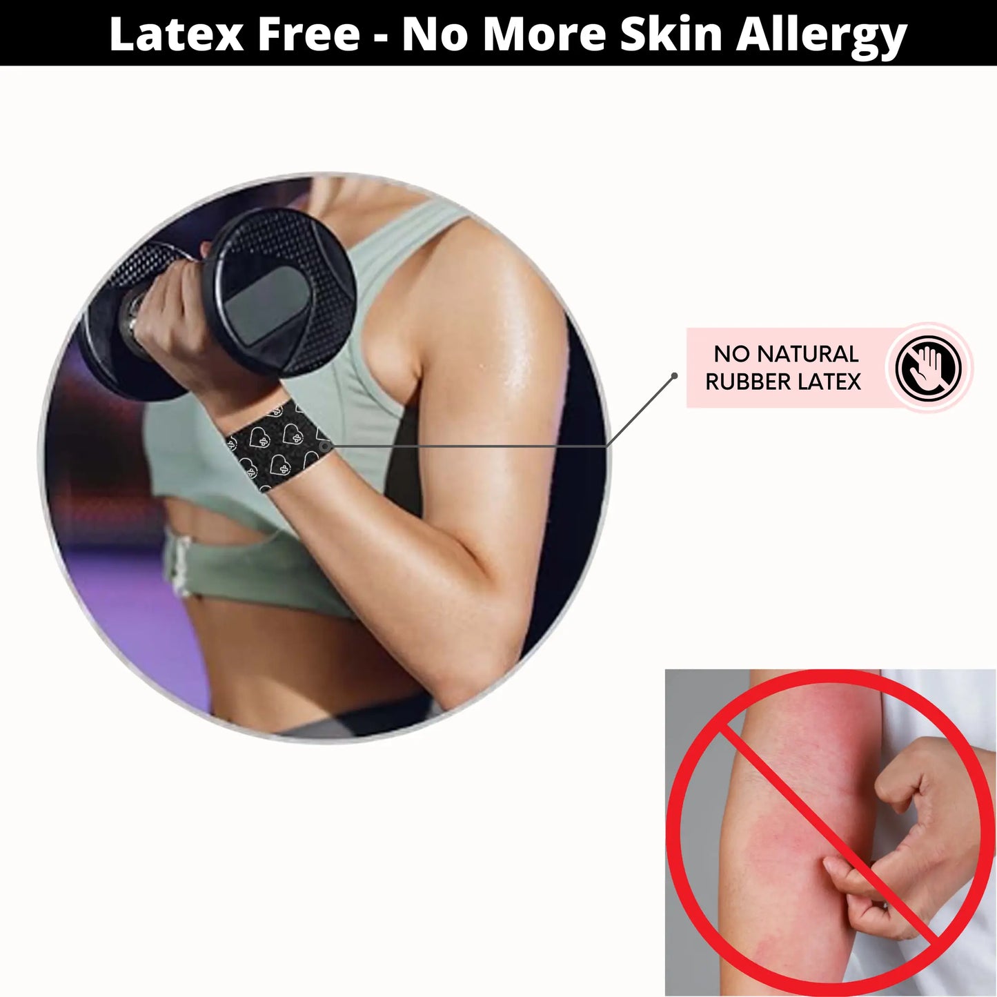 JOINTHERA Premium Latex Free Self Adhesive Bandage Wrap - No Irritations