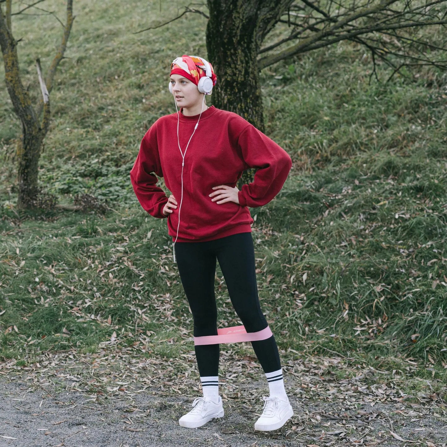 Latex Free Mini Resistance Bands_Example