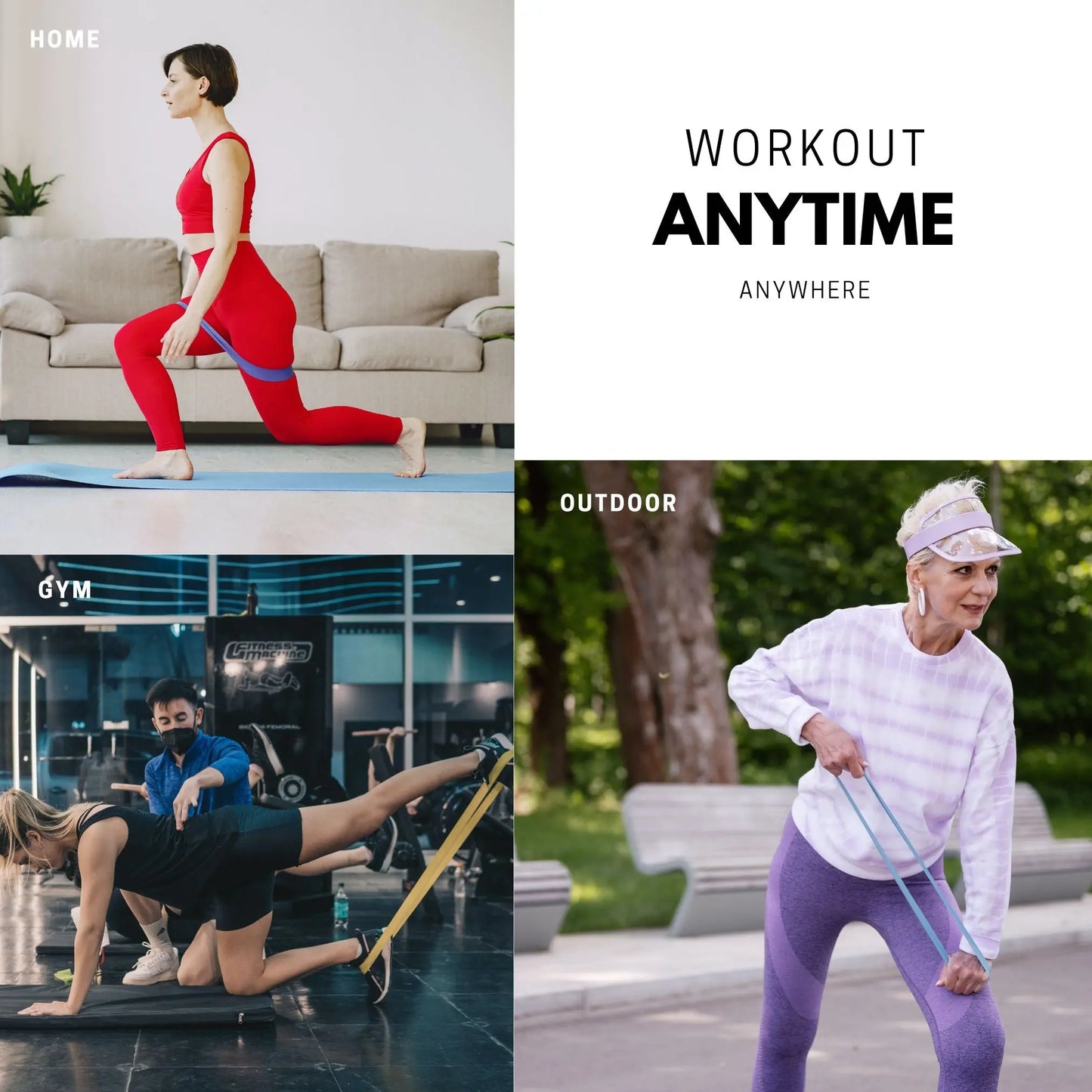 Latex Free Mini Resistance Bands_Use Cases