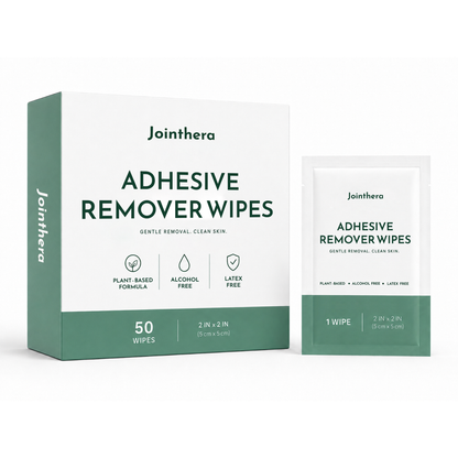 Adhesive Remover Wipes – Gentle, Skin-Friendly Formula for Removing Tape, Residue & Adhesives Safely for Sensitive Skin