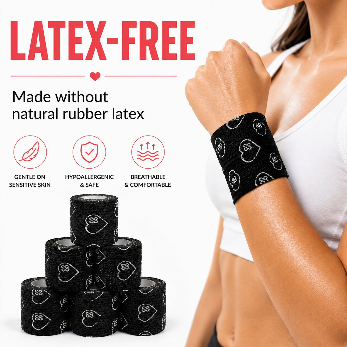 Jointhera black wrap - 100 percent latex-free