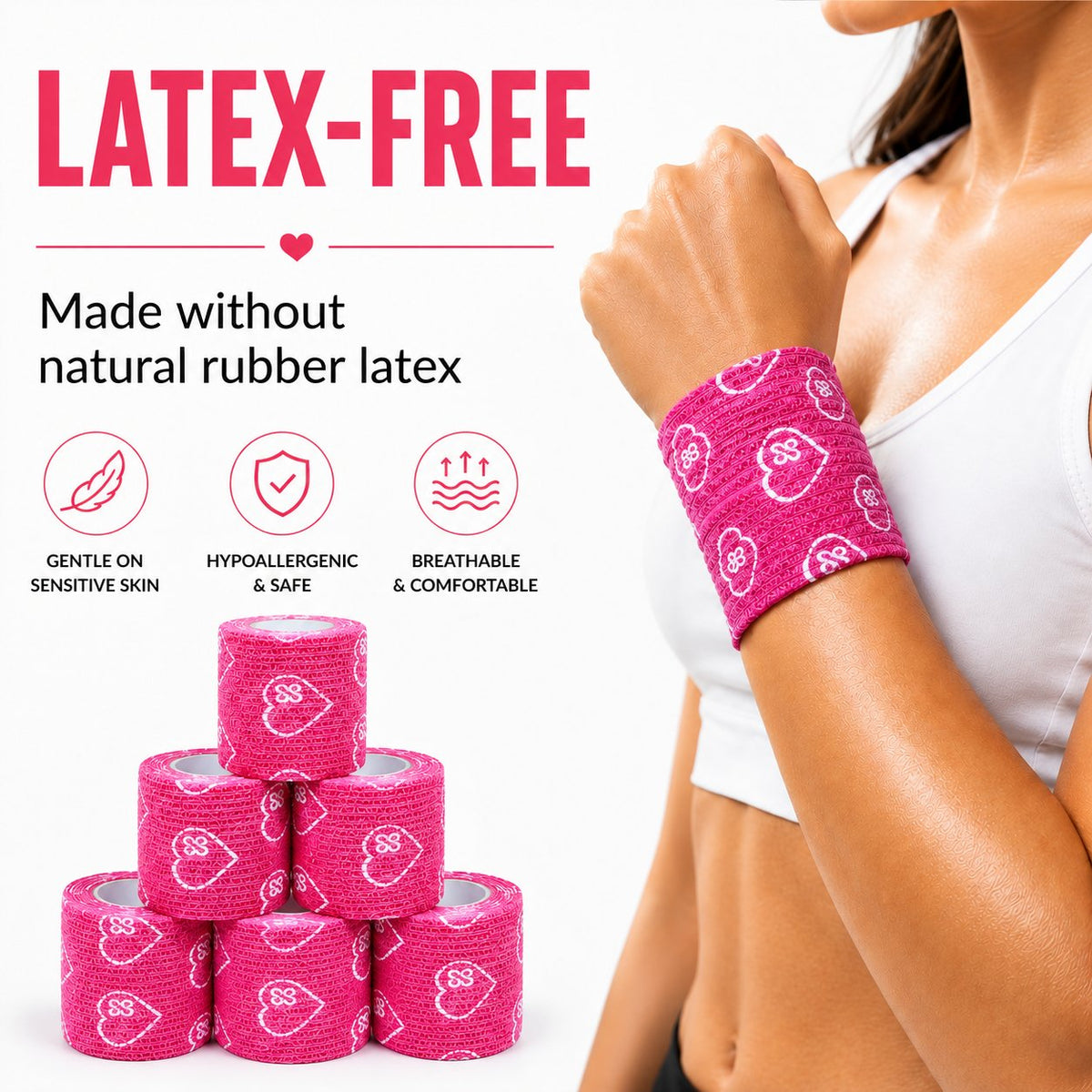 Jointhera pink wrap - 100 percent latex-free